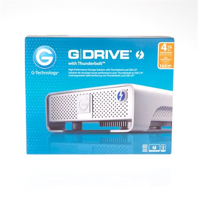 G-DRIVE THUNDERBOLT W / USB3 4TB