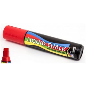 CHALK PENS LARGE RED